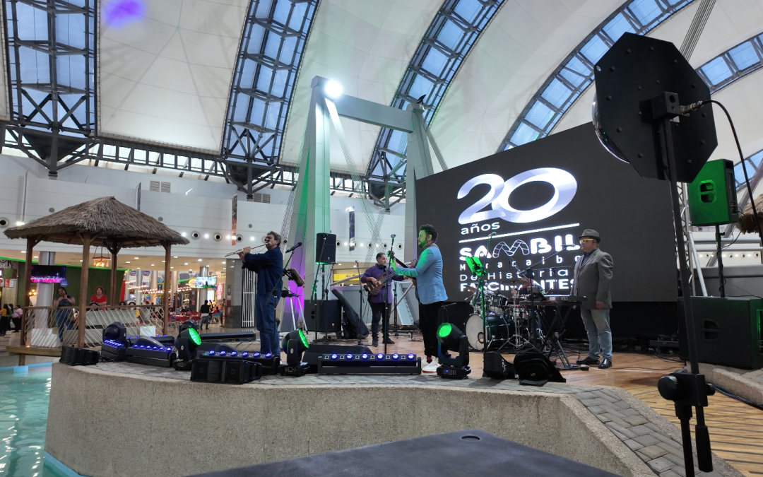 Sambil Maracaibo celebró su 20 aniversario con una fiesta musical emotiva y fascinante.